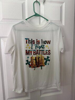 White T-Shirt size Medium